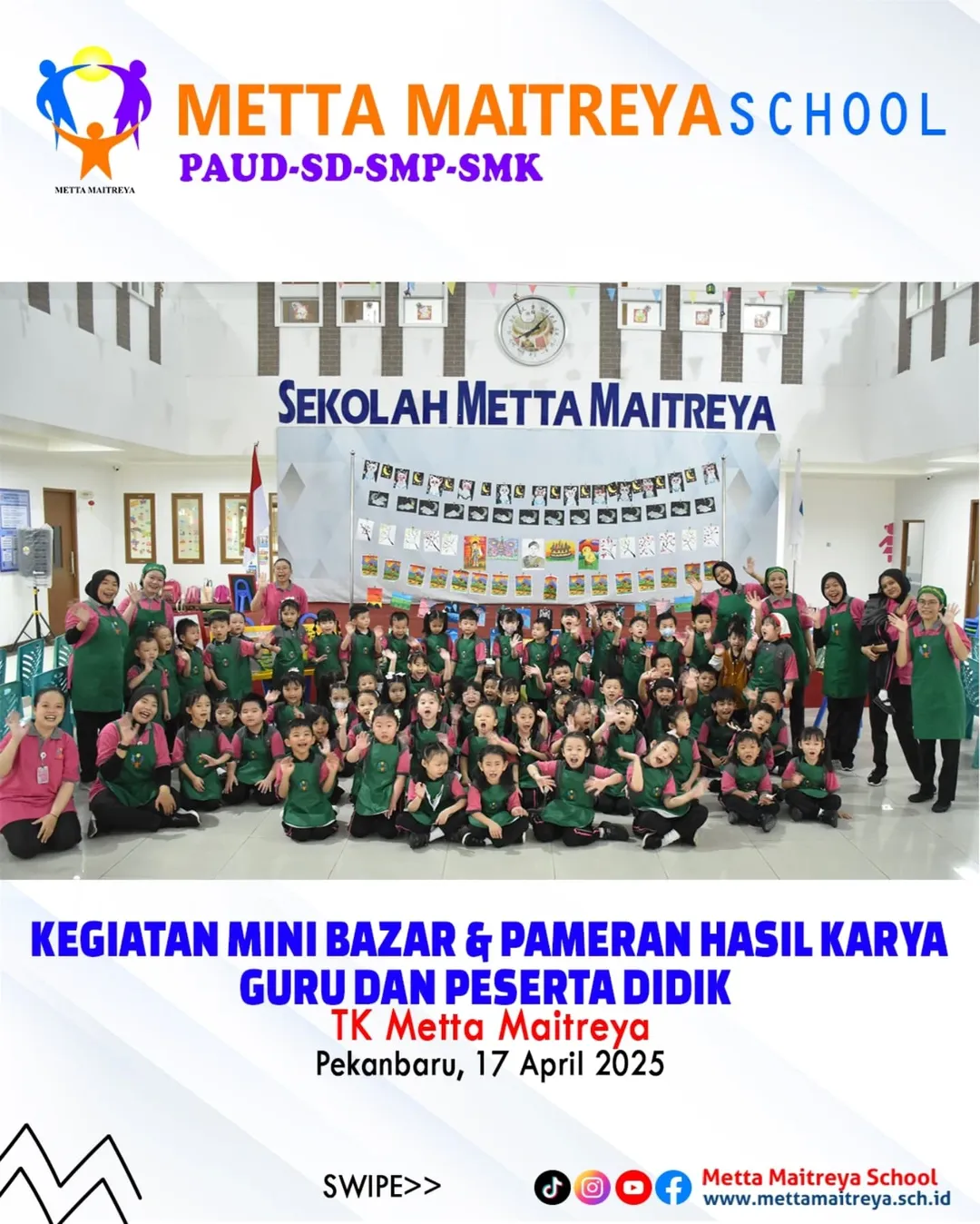 Mini Bazar & Pameran Hasil Karya Guru dan Peserta Didik TK Metta Maitreya